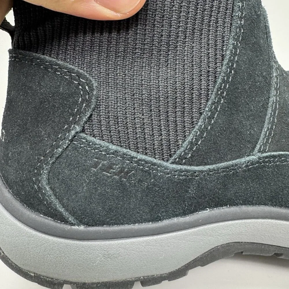 L.L.Bean Tek 2.5 Women’s 8 Waterproof Insulated Suede Slip On Winter Boots - Picture 10 of 10